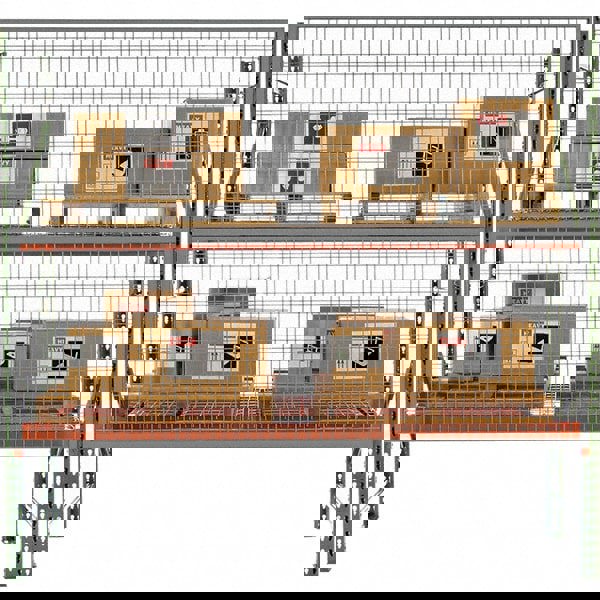 9' Wide x 4' High, Temporary Structure Rack Guard