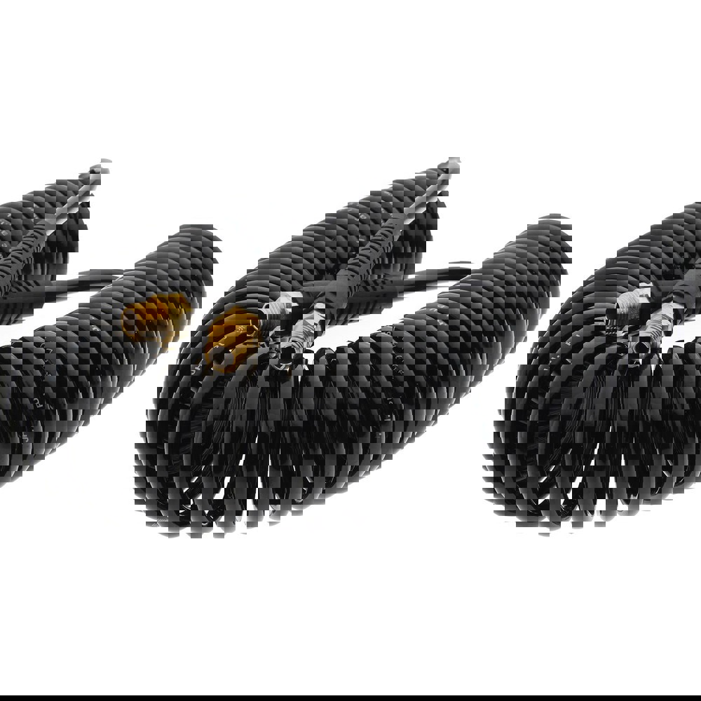 Coiled & Self Storing Hose: 1/4