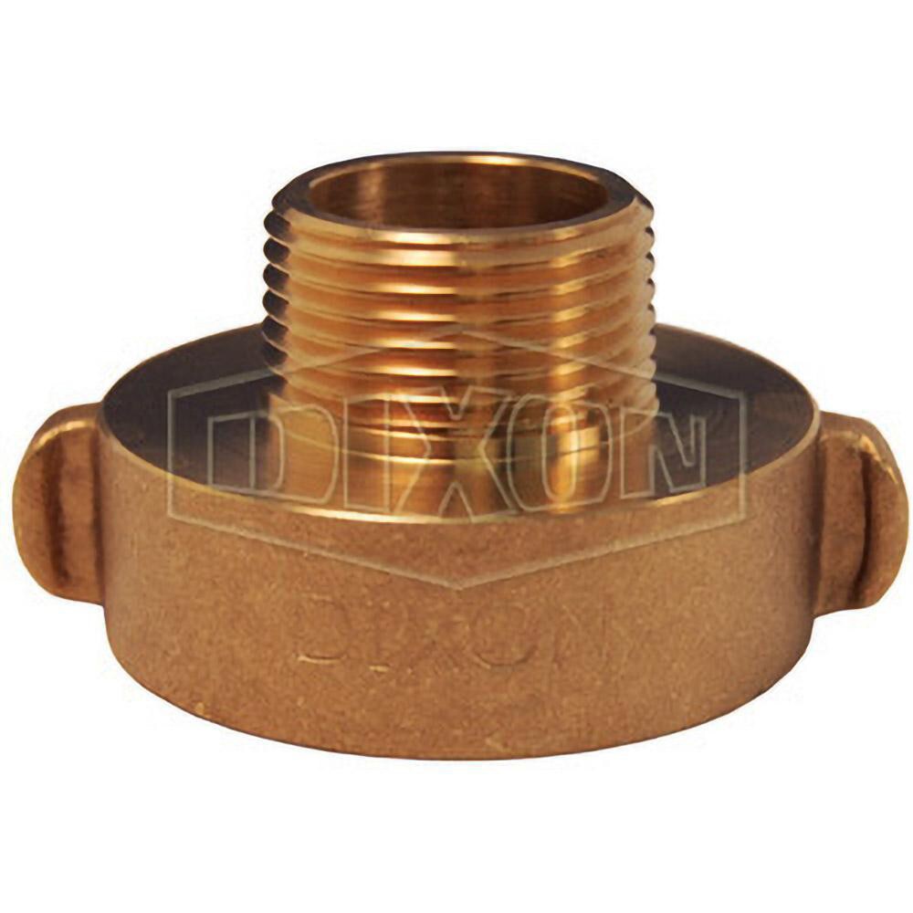 Hydrant Adapters; Material: Brass ; Connection Type: Threaded ; UNSPSC Code: 40141734