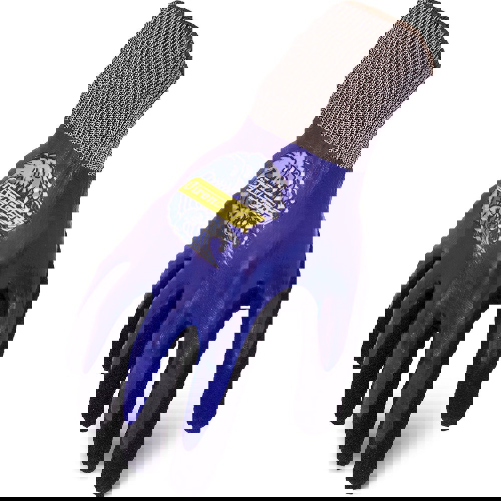 Work & General Purpose Gloves; Glove Type: General Purpose ; Application: Oil & Fluid Changes; Wet & Messy Jobs ; Glove Material: Polyester ; Lining Material: Spandex ; Back Material: Polyester ; Cuff Material: Elastic