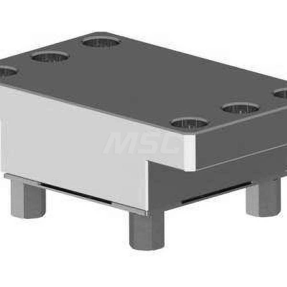 EDM Electrode Holders; Maximum Electrode Size (mm): 81 ; Electrode Shape Compatibility: Square ; Flushing Duct: No ; With Plate: Yes ; Hardened: Yes ; UNSPSC Code: 27112100