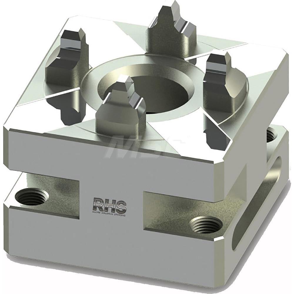 EDM Chucks; Chuck Size: 56mm x 56mm x 36mm ; System Compatibility: Erowa ITS ; Actuation Type: Manual ; Material: Stainless Steel ; CNC Base: Yes ; EDM Base: Yes