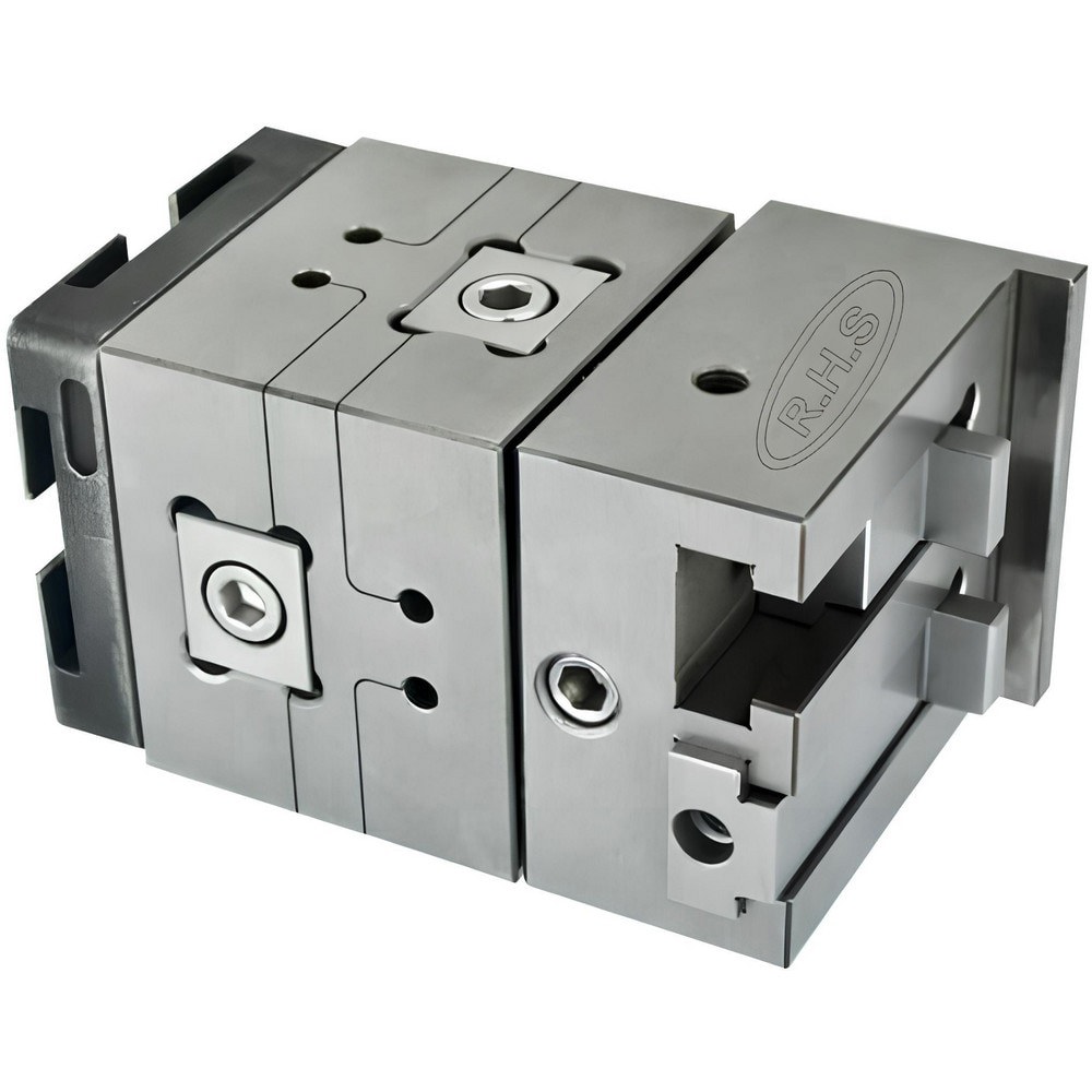 WEDM Chucks; Tightening Torque (Nm): 6.00 ; Actuation Mechanism: Manual ; Required Drawbar: RHS-S4550-RS ; Material: Stainless Steel ; Series: RHS-3R ; Includes: (1) Drawbar