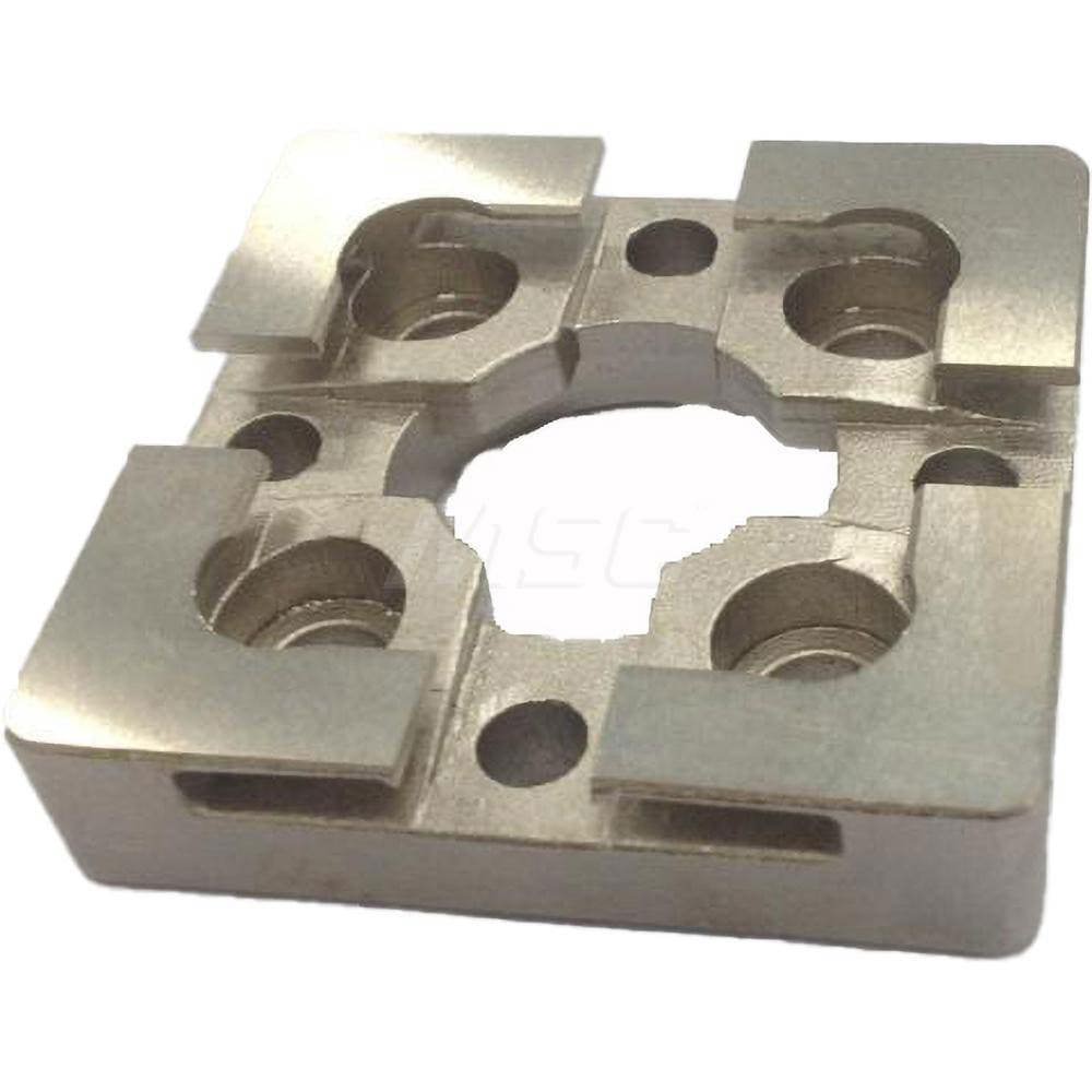 EDM Clamping Pallets; Plate Width/Diameter (mm): 54.00 ; Plate Length (mm): 54.00 ; Plate Thickness (mm): 12.50 ; Hardened: Yes ; Automatic Tool Changeable: Yes ; Flushing Duct: Yes
