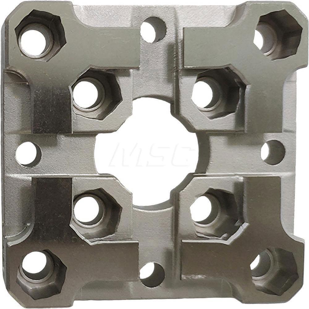 EDM Clamping Pallets; Plate Width/Diameter (mm): 70.00 ; Plate Length (mm): 70.00 ; Plate Thickness (mm): 12.50 ; Hardened: Yes ; Automatic Tool Changeable: Yes ; Flushing Duct: Yes