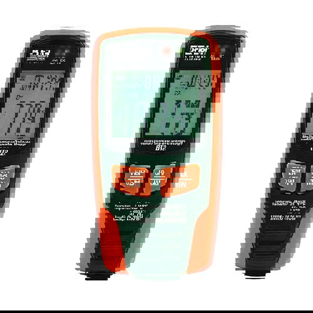 -40 to 158°F, 0 to 100% Humidity Range, Temp Recorder