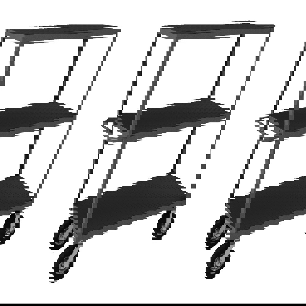 Instrument Utility Cart: Steel, Gray