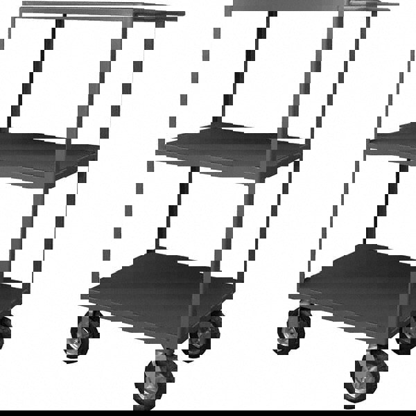 Instrument Utility Cart: Steel, Gray