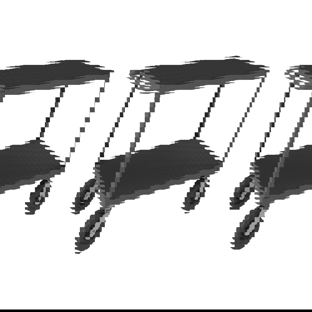 Instrument Utility Cart: Steel, Gray