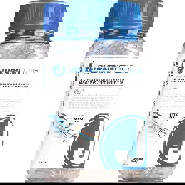 Cable Tools & Kit: 100 Pc, Use with RJ45 Cat6 Pass-Through Connector