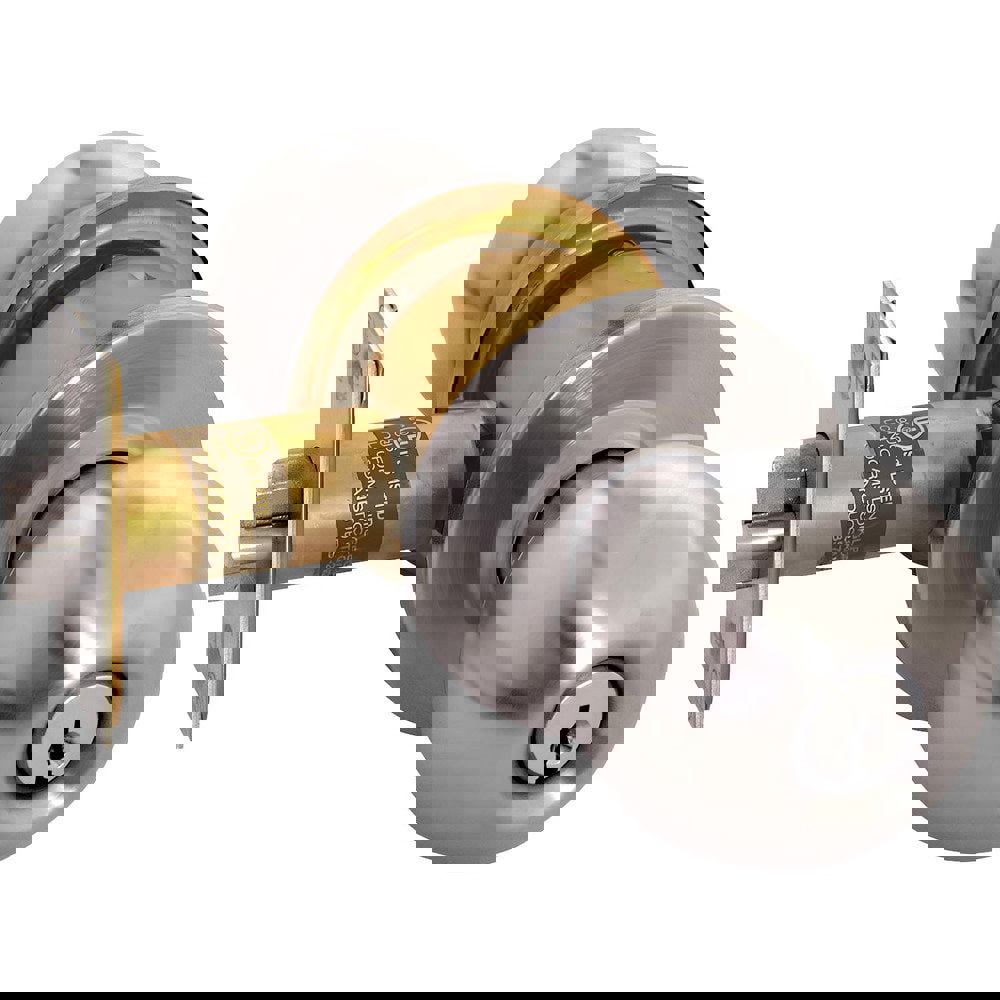 Knob Locksets; Type: Entrance ; Key Type: Keyed Different ; Material: Metal ; Finish/Coating: Satin Stainless Steel ; Compatible Door Thickness: 1-3/8