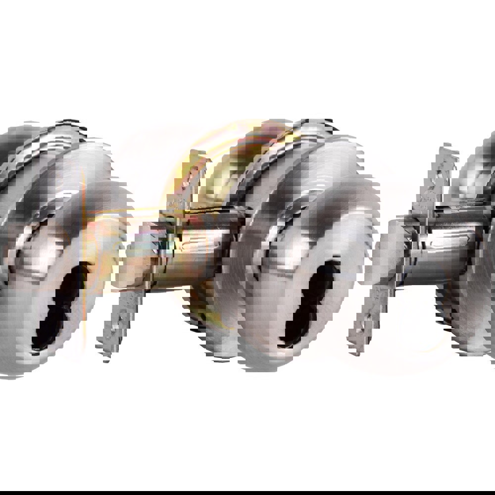 Knob Locksets; Type: Classroom ; Key Type: Keyed Different ; Material: Metal ; Finish/Coating: Satin Stainless Steel ; Compatible Door Thickness: 1-3/8