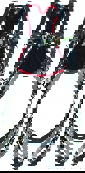 Fall Protection Harnesses: 400 lb, Arc Flash & Flame-Resistant Style, Size Large & X-Large