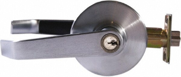 Entry Lever Lockset for 1-3/8 to 1-3/4