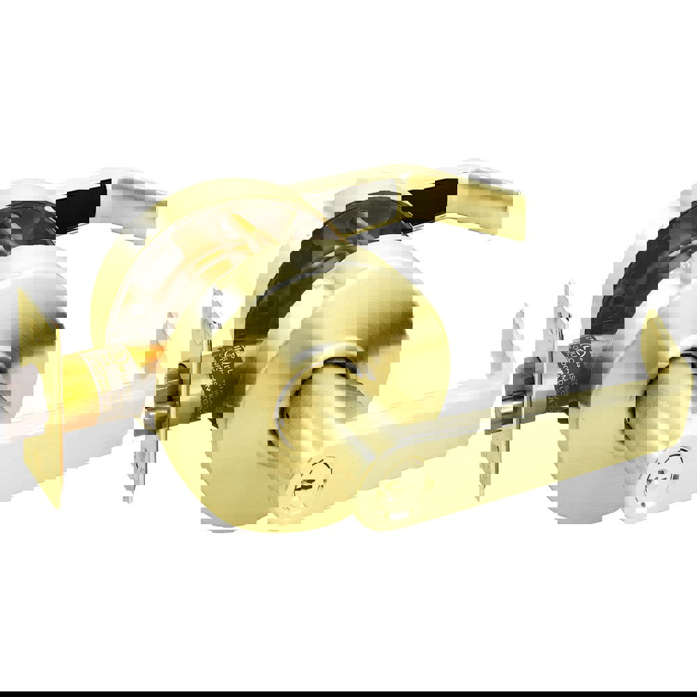 Lever Locksets; Lockset Type: Storeroom ; Key Type: Keyed Different ; Back Set: 2-3/4 (Inch); Cylinder Type: Conventional ; Material: Metal ; Door Thickness: 1-3/8 to 1/3-4