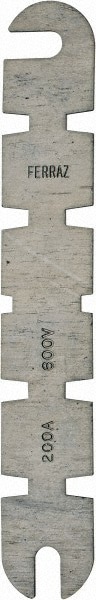 Cylindrical Fast-Acting Fuse: H, 200 A, 9-5/8