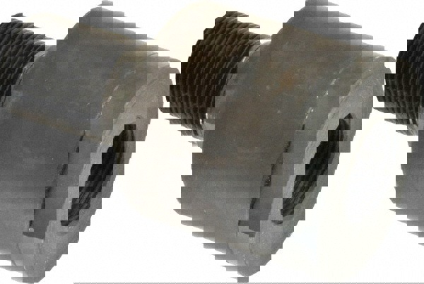 Air Cylinder Self-Aligning Rod Coupler: 1-1/4-12 Thread, Alloy Steel, Use with Hydraulic & Pneumatic Cylinders