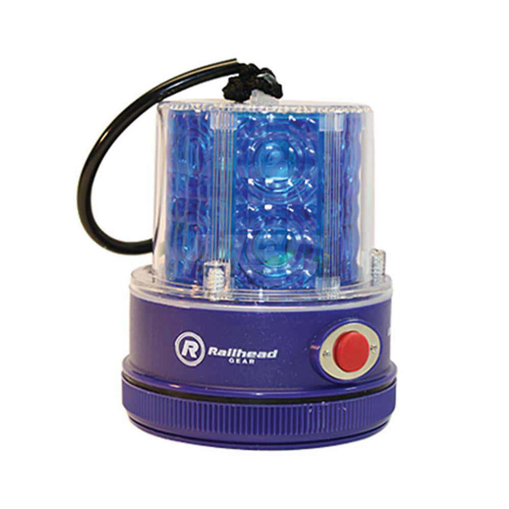 Revolving Light: Blue, Magnetic Mount