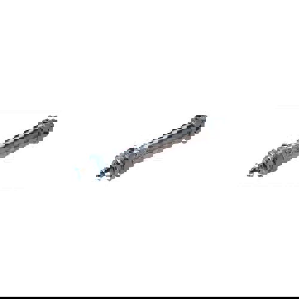 Double Acting Rodless Air Cylinder: 25 mm Bore, 200 mm Stroke, 145 psi Max, 1/8, Threaded Mount