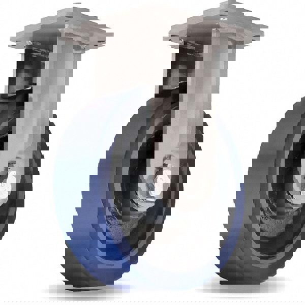 Rigid Top Plate Caster: Polyurethane, 10