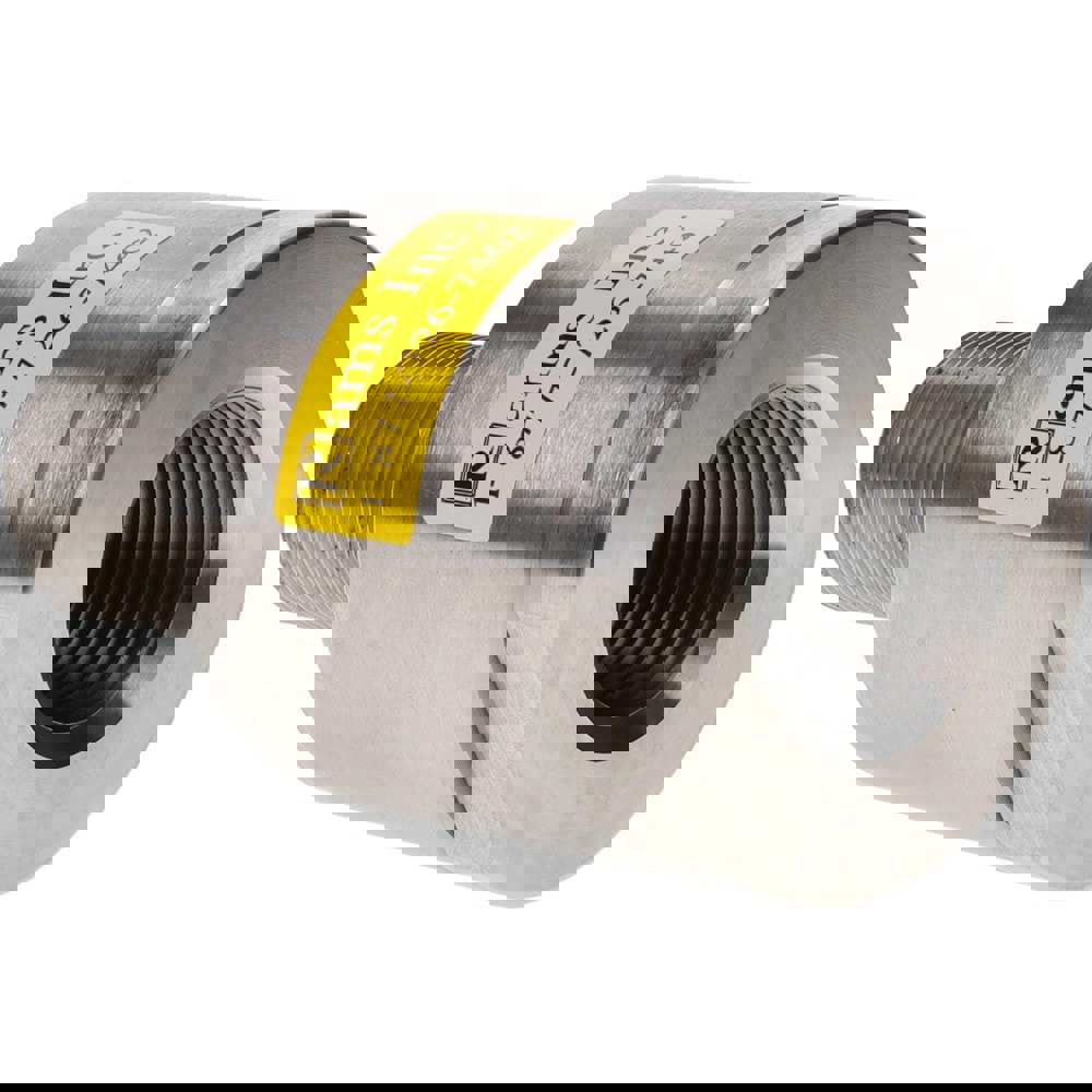 Air Cylinder Self-Aligning Rod Coupler: 1-1/4-12 Thread, Use with Hydraulic & Pneumatic Cylinders