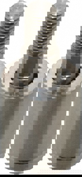 Air Cylinder Self-Aligning Rod Coupler: 1/2-20 Thread, Stainless Steel, Use with Hydraulic & Pneumatic Cylinders