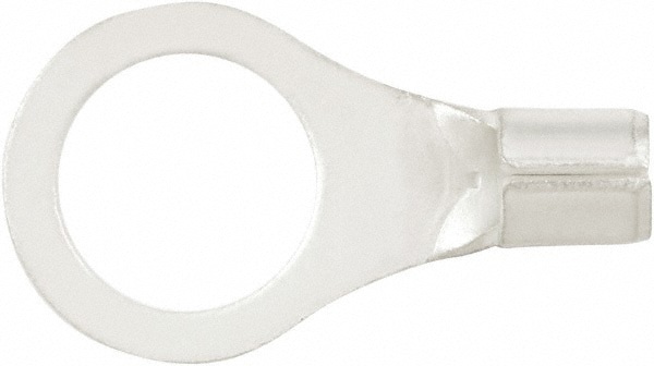 Circular Ring Terminal: Non-Insulated, 12 to 10 AWG, Crimp Connection