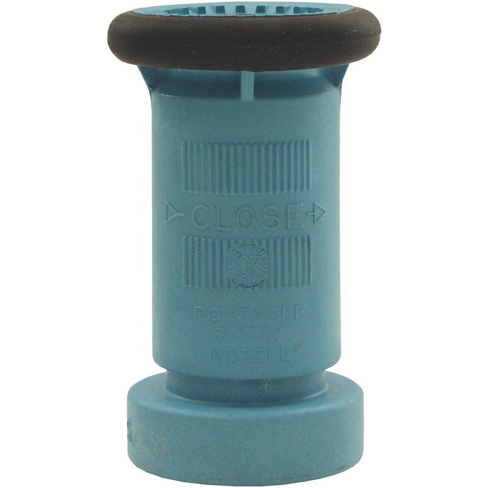 Hose Nozzles; Nozzle Type: Refinery Fog ; Material: Polycarbonate ; Hose Diameter: 1.5 ; Maximum Pressure: 100 ; Thread Standard: NST ; Thread Size: 1-1/2