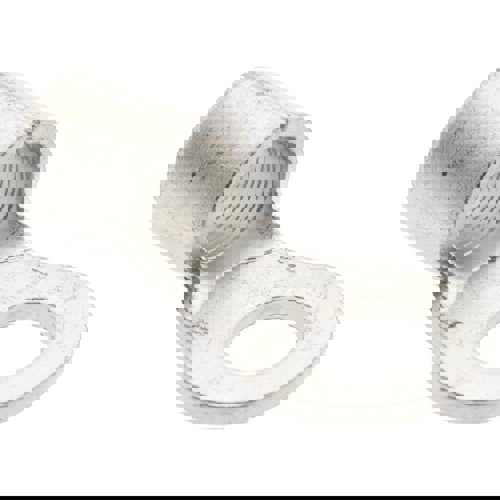 Circular Ring Terminal: Non-Insulated, 4 AWG, Crimp Connection