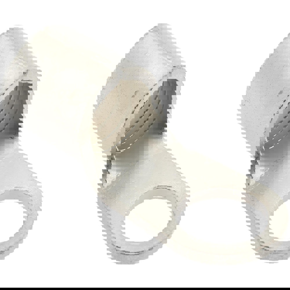Circular Ring Terminal: Non-Insulated, 2 AWG, Crimp Connection