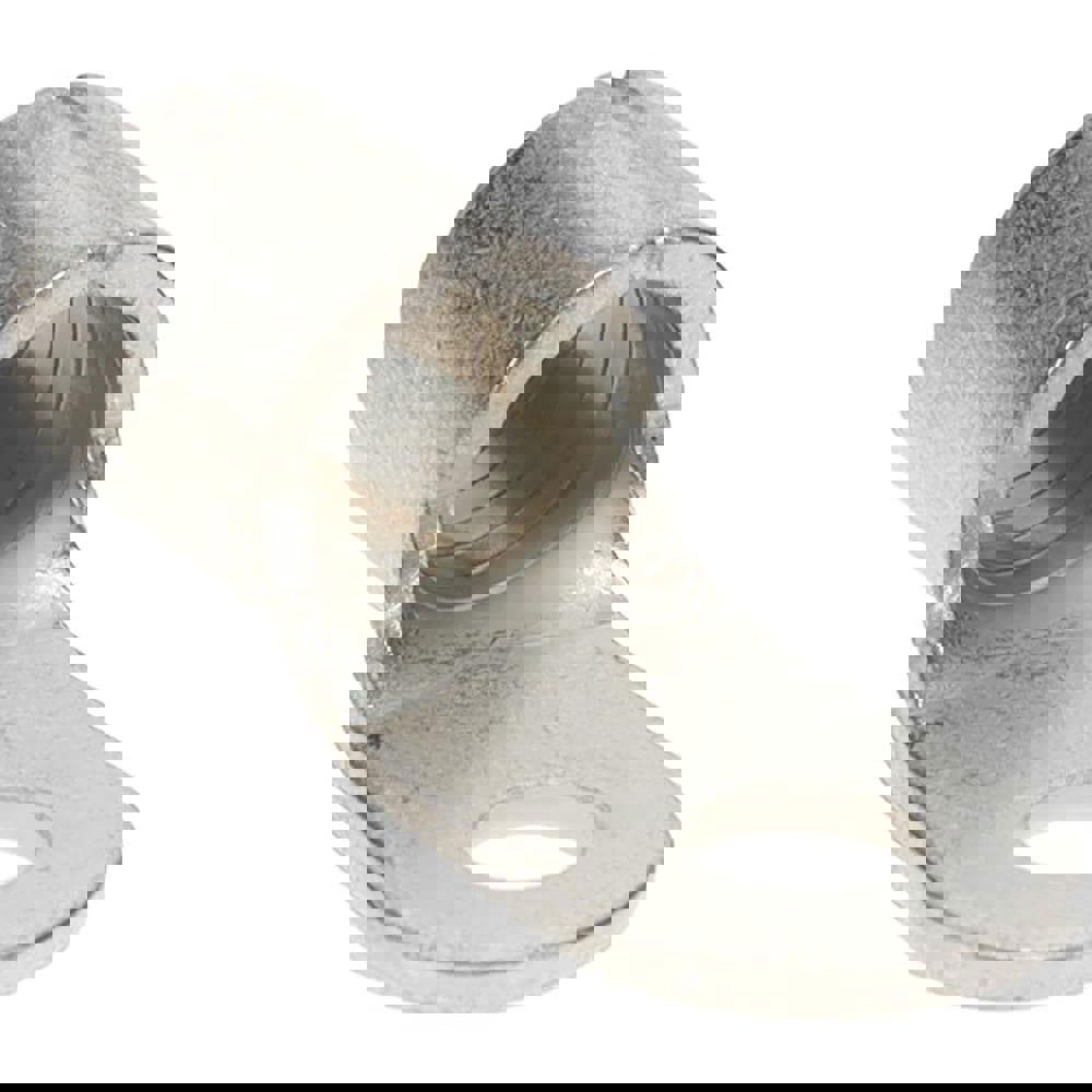 Circular Ring Terminal: Non-Insulated, 2 AWG, Crimp Connection