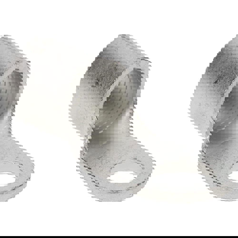 Circular Ring Terminal: Non-Insulated, 2 AWG, Crimp Connection
