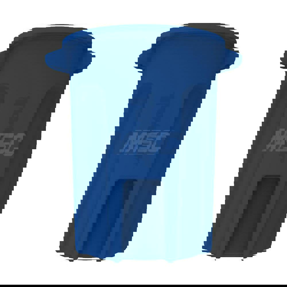 Trash Cans & Recycling Containers; Product Type: Trash Can ; Container Capacity: 32 gal ; Container Shape: Round ; Lid Type: No Lid ; Container Material: Plastic ; Color: Blue