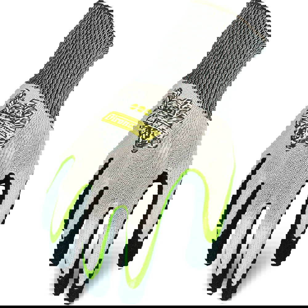 General Purpose Work Gloves: X-Small, Nitrile Coated, Polyester/Knit