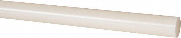 Plastic Rod: Nylon 6 & 6, 8' Long, 3/4