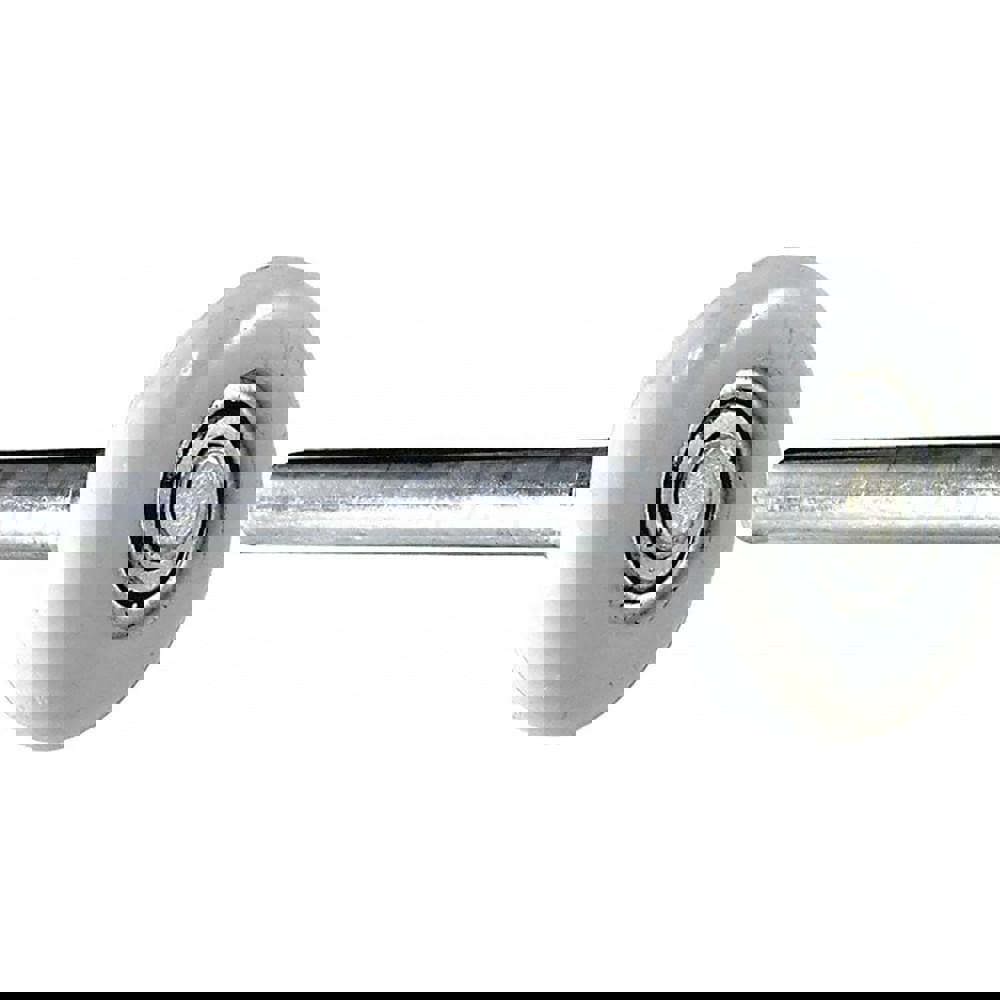 Garage Door Hardware; Hardware Type: Garage Door Roller; 2in. Short Stem ; For Use With: Overhead Door ; Material: Zinc ; Overall Length: 4.75 ; Finish: Zinc-Plated