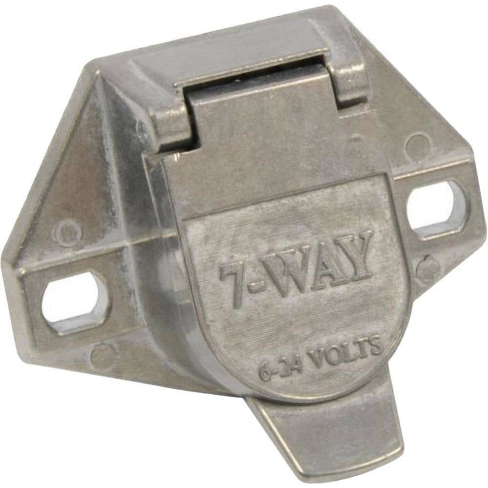 Automotive Wiring Connectors; Product Type: 7-Way Socket ; Fits Vehicle Make: All Makes & Models