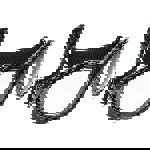 Safety Glasses: Anti-Fog, Polycarbonate, Clear Lenses, Full-Framed