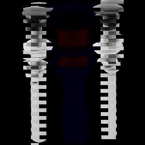 PUSH PU LAV SINK DRN L/O BLAC