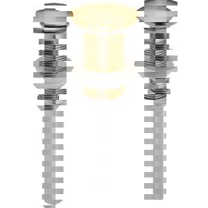 PUSH POP-UP DRN W/O O/FLOW LUG