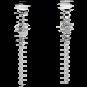 2-3/4 x 3-45/64 in. Pop-Up Drain Assembly in Chrome