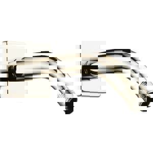 7 in. Shower Arm and Flange in Polished Nickel