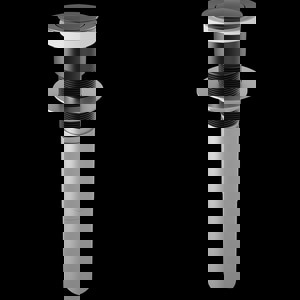 PUSH POP-UP DRN W/O O/FLOW MAB