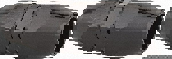 Air Hose Splicer: Black Anodized Aluminum