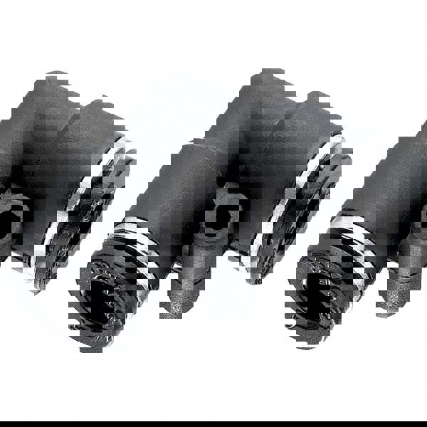 Push-to-Connect Tube Fitting: 90 &deg; Male Elbow, 3/8