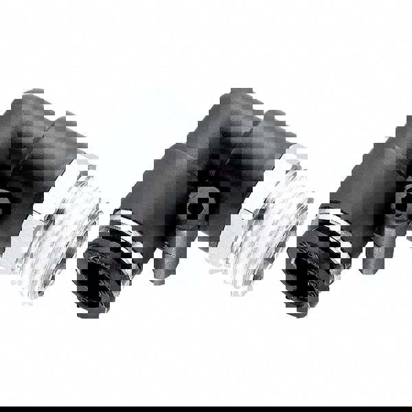 Push-To-Connect Tube to Male NPT Tube Fitting: 90 &deg; Male Elbow, 1/8