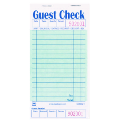 Guest Book: 50 Sheets, One Form per Sheet Ruled
