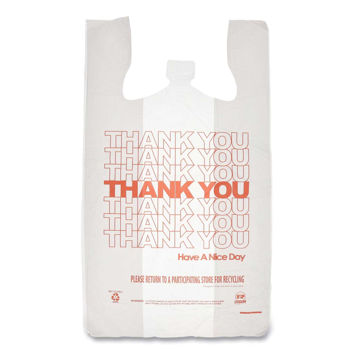 BAG,THANK YOU,1000/CT,WH