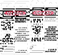 Lockout Tag: Rectangle, 3