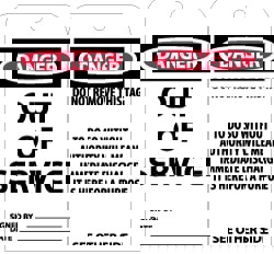 Lockout Tag: Rectangle, 3